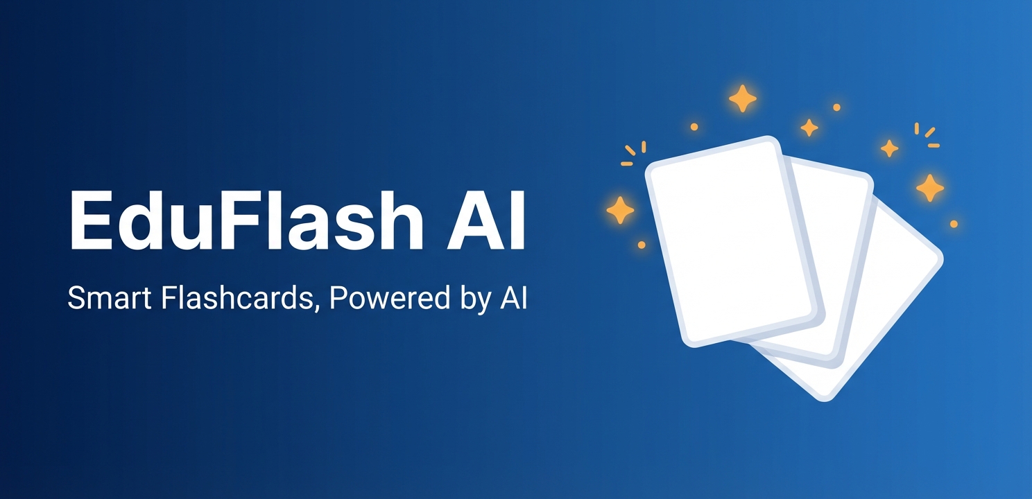 EduFlash AI Feature Graphic